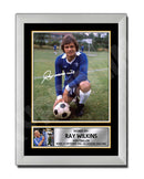 RAY WILKINS Limited Edition Football Player Signed Print - Football