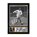 RAY WILSON 2 Limited Edition Football Player Signed Print - Football