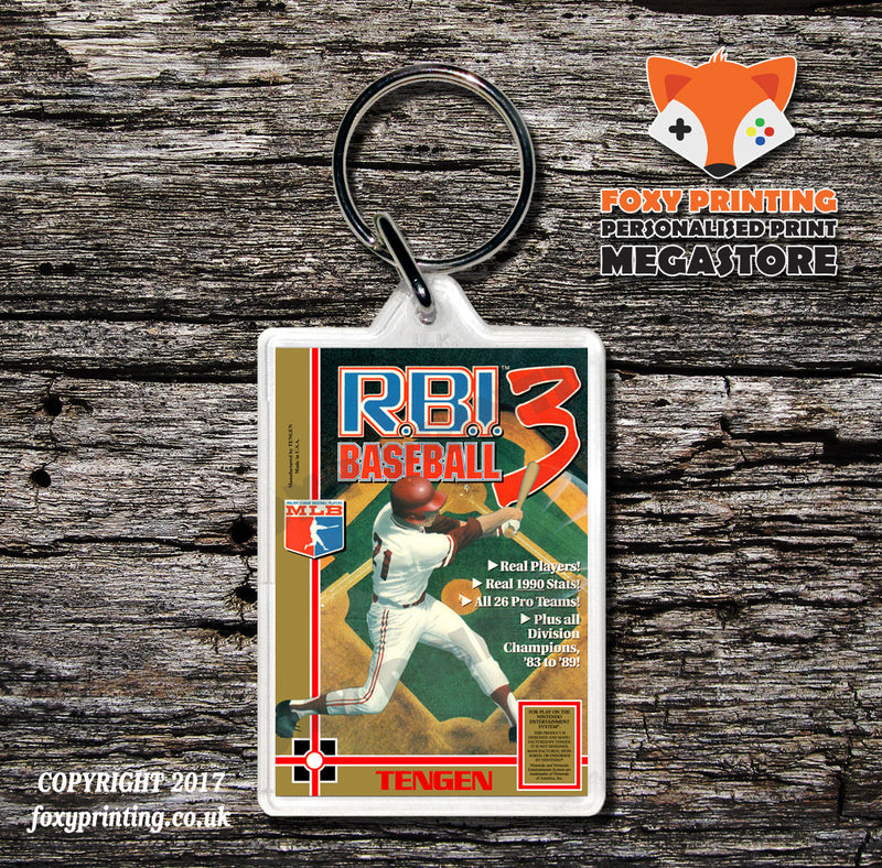 Rampart Retro NES Game Cover Art Gaming Keyring
