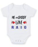 Me and Daddy Love READING Personalised FOOTBALL TEAM Baby Grow