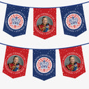 King Charles Coronation Bunting - Official Logo Coronation Bunting - 3 Metres - 6 Metres