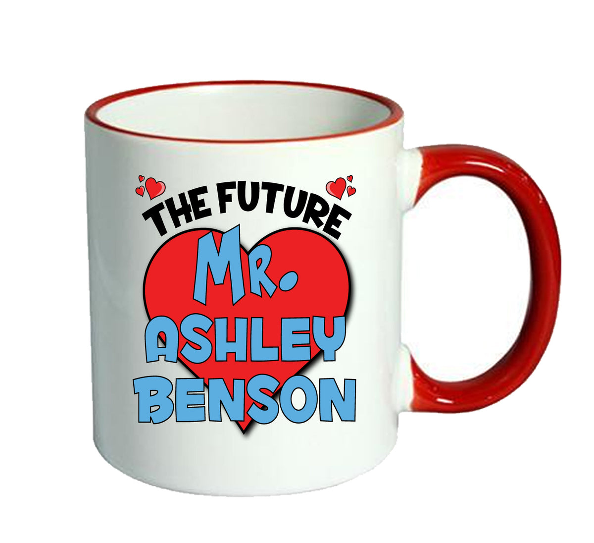 RED MUG - The Future Mr. Ashley Benson Mug - Celebrity Mug