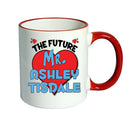 RED MUG - The Future Mr. Ashley Tisdale Mug - Celebrity Mug