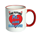 RED MUG - The Future Mr. Jaimie Alexander Mug - Celebrity Mug