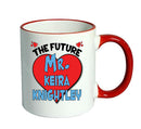 RED MUG - The Future Mr. Keira Knightley Mug - Celebrity Mug