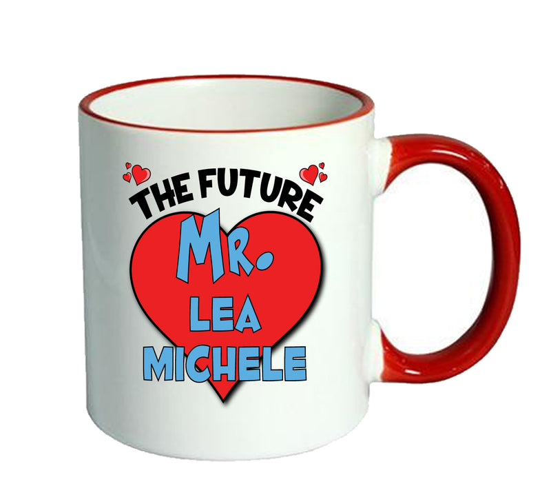 RED MUG - The Future Mr. Lea Michele Mug - Celebrity Mug