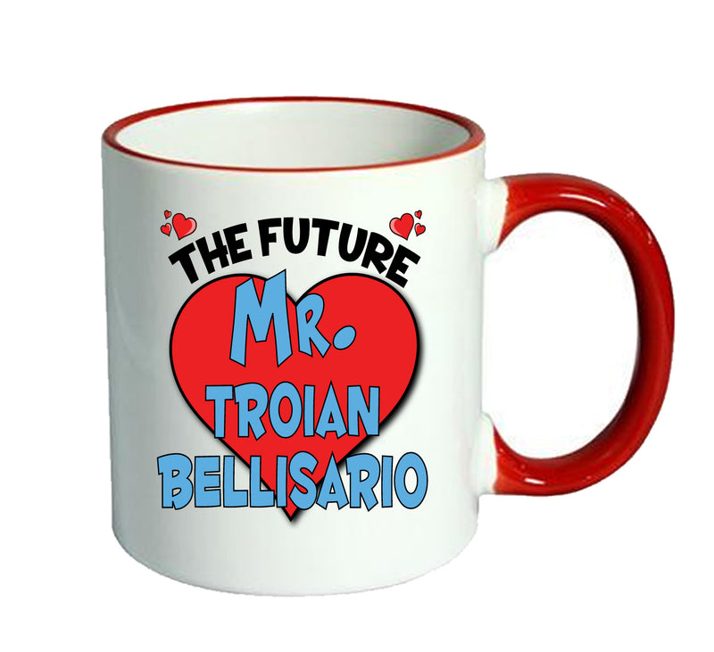 RED MUG - The Future Mr. Troian Bellisario Mug - Celebrity Mug