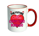 RED MUG - The Future Mrs CHRISTIANO RONALDO mug - Celebrity Mug