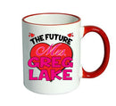 RED MUG - The Future Mrs GREG LAKE mug - Celebrity Mug