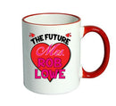 RED MUG - The Future Mrs ROB LOWE mug - Celebrity Mug