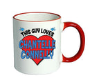 RED MUG - This Guy loves CHANTELLE CONNELLY Mug - Celebrity Mug