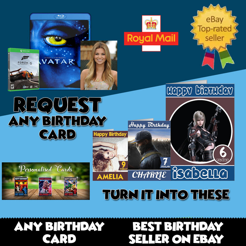 REQUEST ANY BIRTHDAYCARD