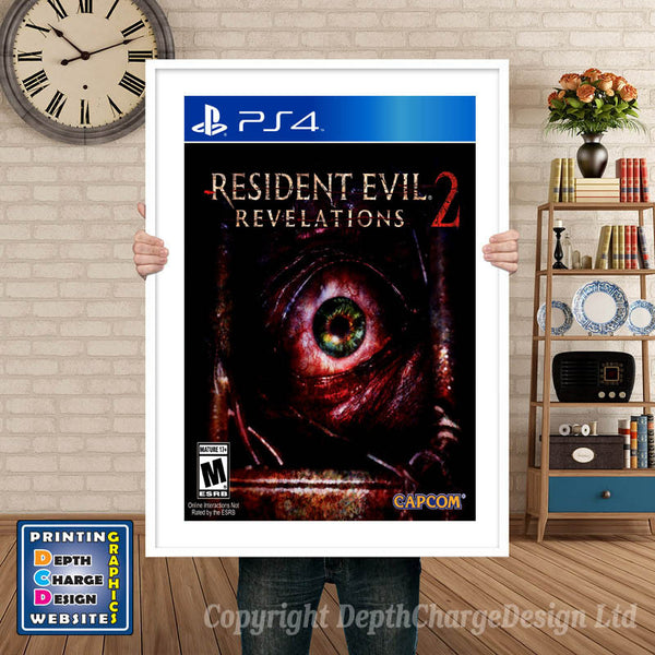 Resident Evil 2 PS4 Game Inspired Theme PS4 Game Inspired Theme Retro Gaming