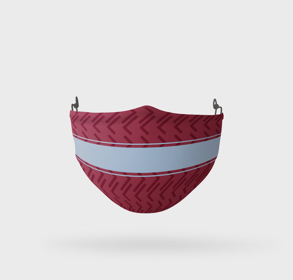 Retro West Ham Football Team Face Covering Mask