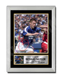 RICHARD NAYLOR Limited Edition Football Player Signed Print - Football