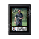 RICHIE REES 1 Limited Edition Rugby Player Signed Print - Rugby