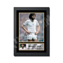 RICKY VILLA Limited Edition Football Player Signed Print - Football