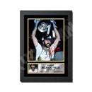 RICKY VILLA 2 Limited Edition Football Player Signed Print - Football