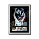 RICKY VILLA 2 Limited Edition Football Player Signed Print - Football
