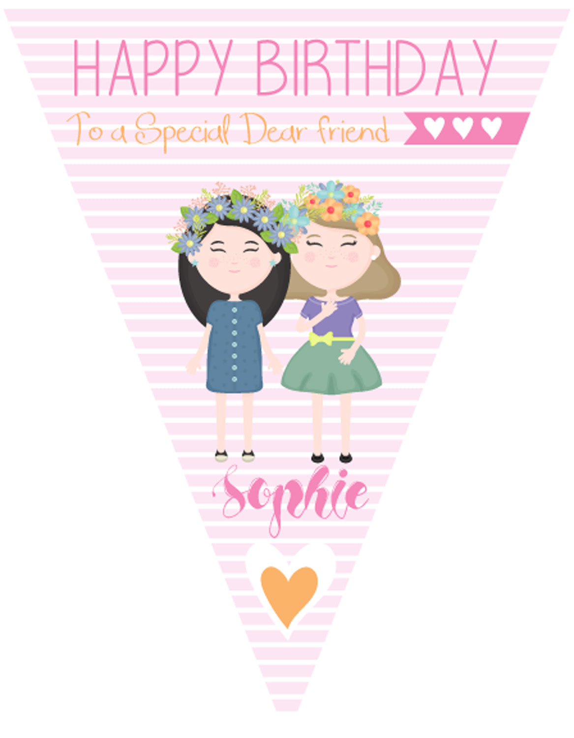 RM123 Special Birthday Bunting B Personalised Custom Bunting Premium Party Decorations  (Standard Bunting (14.8cm X 21cm)) – RM123 Special Birthday Bunting B Personalised Custom Bunting