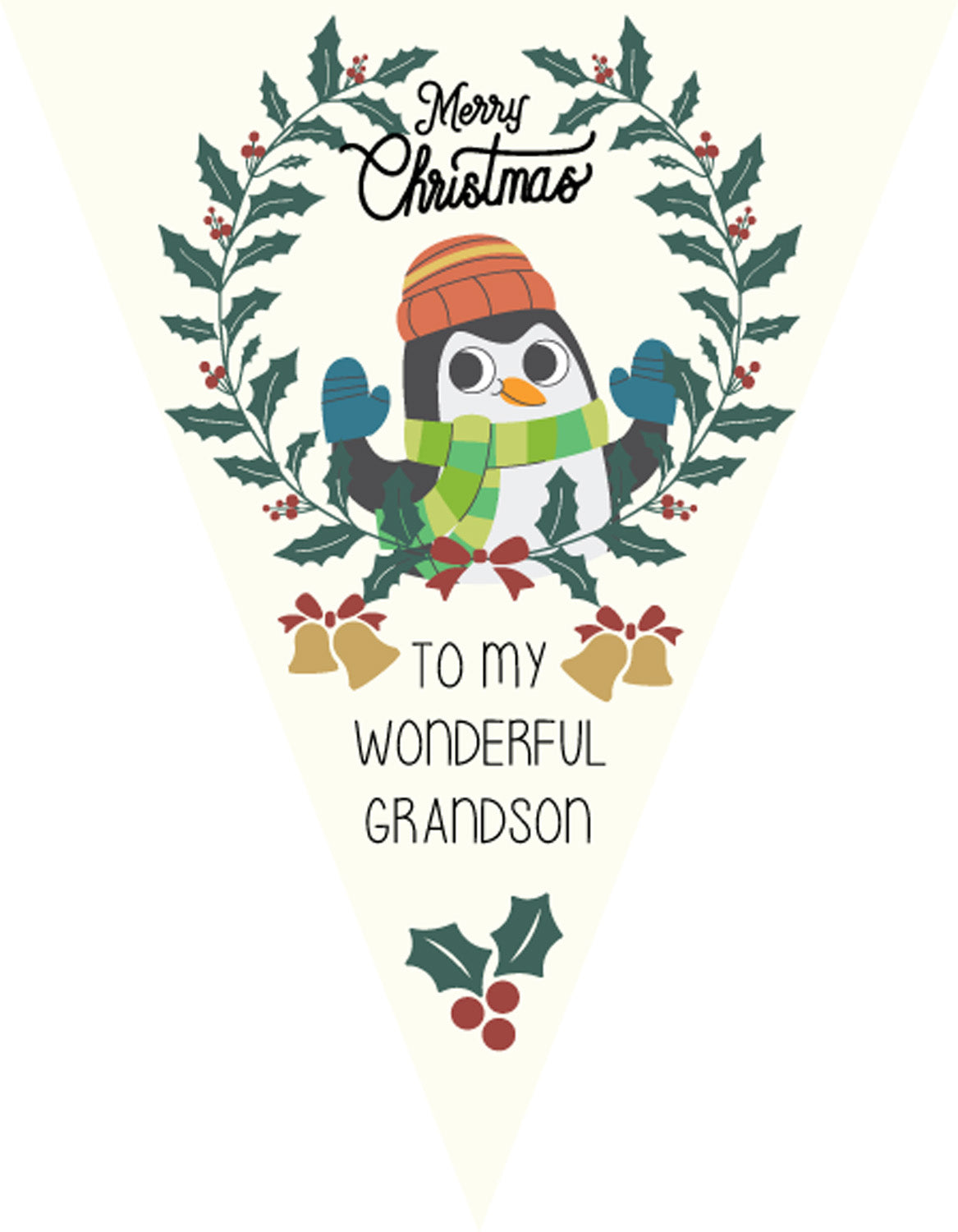 RM125 Christmas Family Member Bunting A Personalised Custom Bunting Premium Party Decorations  (Standard Bunting (14.8cm X 21cm)) – RM125 Christmas Family Member Bunting A Personalised Custom Bunting