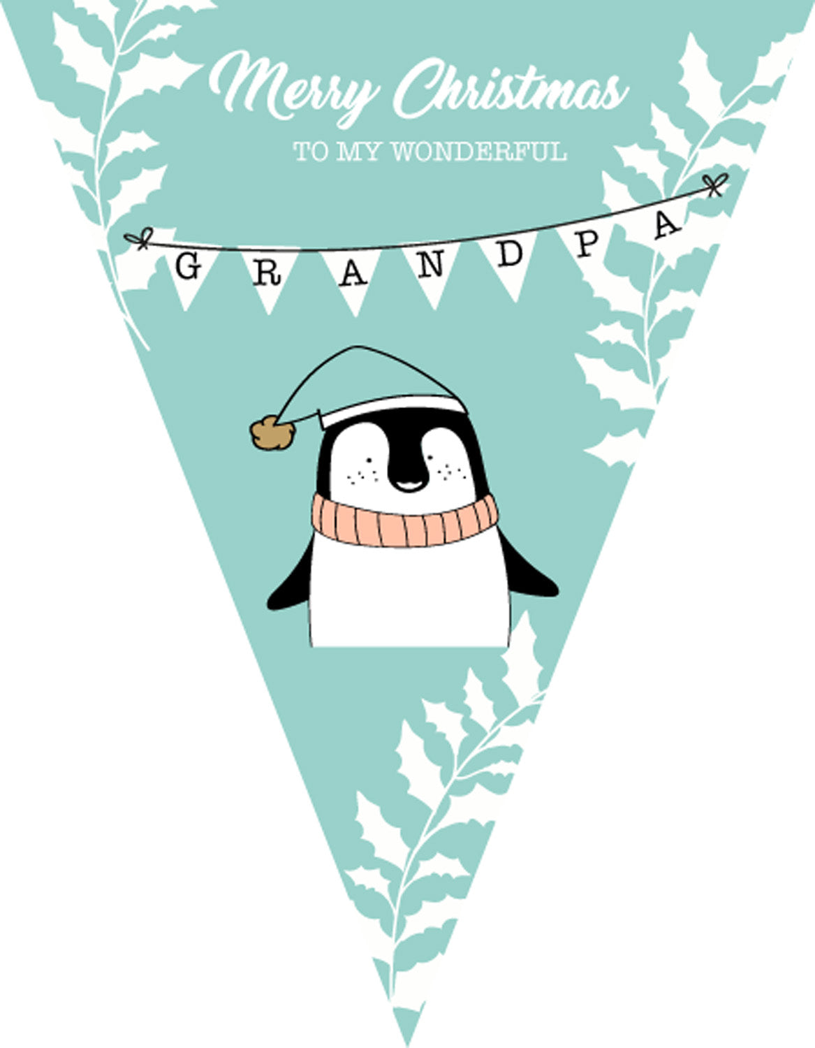 RM140 Christmas By Name Bunting E Personalised Custom Bunting Premium Party Decorations  (Standard Bunting (14.8cm X 21cm)) – RM140 Christmas By Name Bunting E Personalised Custom Bunting