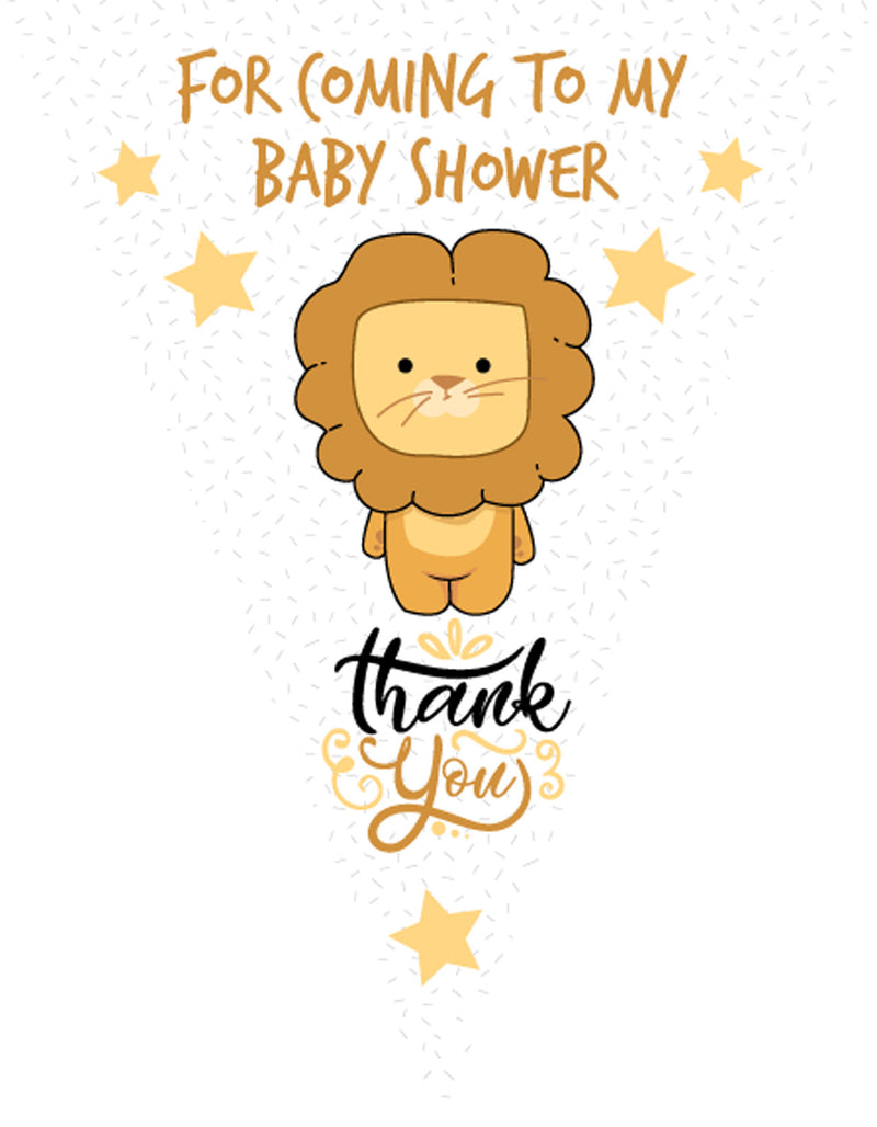 RM163 Thankyou Baby Shower Bunting C Personalised Custom Bunting Premium Party Decorations  (Standard Bunting (14.8cm X 21cm))