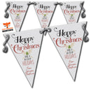 RM98 Single Christmas Family Wish C Bunting Premium Party Decorations  (Standard Bunting (14.8cm X 21cm))