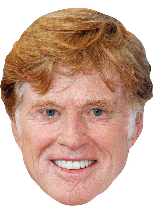Robert Redford Face Mask – Fancy Dress Cardboard Costume Mask