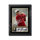 ROBERT KARLSSON Limited Edition Golfer Signed Print - Golf