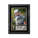 ROBERT KARLSSON 2 Limited Edition Golfer Signed Print - Golf