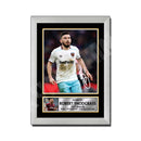 ROBERT SNODGRASS 2 Limited Edition Football Player Signed Print - Football