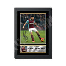 ROBERT SNODGRASS (1) Limited Edition Football Player Signed Print - Football