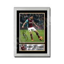 ROBERT SNODGRASS (1) Limited Edition Football Player Signed Print - Football