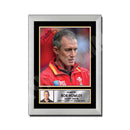ROB HOWLEY 2 Limited Edition Rugby Player Signed Print - Rugby