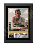 ROGER BANNISTER Limited Edition Athletics Signed Print - Athletic