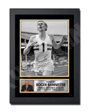 ROGER BANNISTER 2 Limited Edition Athletics Signed Print - Athletic