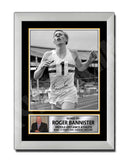 ROGER BANNISTER 2 Limited Edition Athletics Signed Print - Athletic