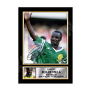 ROGER MILLA 2 Limited Edition Football Player Signed Print - Football