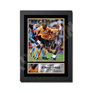 RONALD ZUBAR Limited Edition Football Player Signed Print - Football