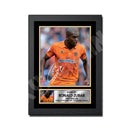 RONALD ZUBAR 2 Limited Edition Football Player Signed Print - Football