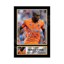 RONALD ZUBAR 2 Limited Edition Football Player Signed Print - Football