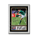 RONAN O_GARA 2 Limited Edition Rugby Player Signed Print - Rugby