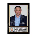 RORY UNDERWOOD 1 Limited Edition Rugby Player Signed Print - Rugby