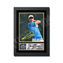 ROSS FISHER Limited Edition Golfer Signed Print - Golf
