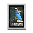 ROSS FISHER Limited Edition Golfer Signed Print - Golf