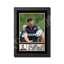 ROSS FORD 2 Limited Edition Rugby Player Signed Print - Rugby