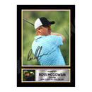 ROSS MCGOWAN Limited Edition Golfer Signed Print - Golf