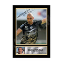 RUAN PIENAAR 1 Limited Edition Rugby Player Signed Print - Rugby