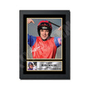 RUBY WALSH Limited Edition Horse Racer Signed Print - Horse Racing